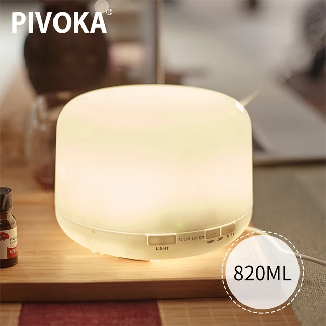$US $12.34  PIVOKA 820ml Aromatherapy Diffuser Air Humidifiers Electric Diffuser Essential Oil Huile Essentiel 