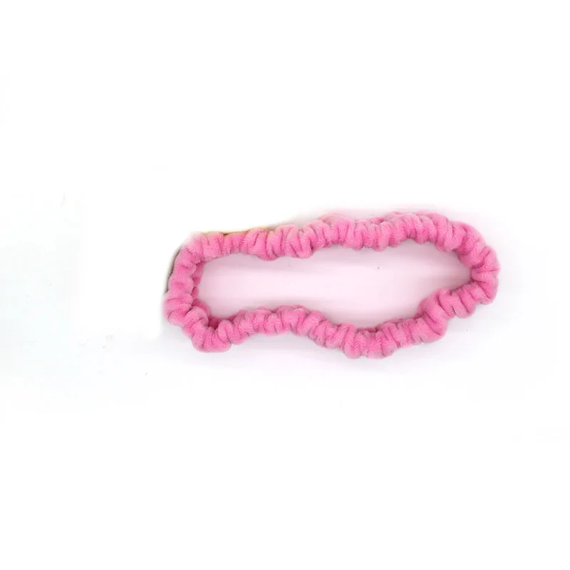 pink Мультяшная Автомобильная интерьерная зеркальная крышка заднего вида, плюшевая Автомобильная крышка зеркала заднего вида, декоративные аксессуары для женщин и девочек - Название цвета: pink