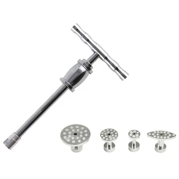 

Auto Repair Tools Dent Removal Car Body Repair Kit Dent Puller Slide Hammer Reverse Hammer +4 Pcs Metal Tabs Suction Cups