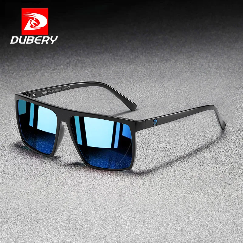 Солнцезащитные очки DUBERY мужские классические зеркальные винтажные