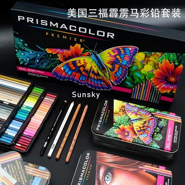 Usa Prismacolor Premier - Soft Core - Colored Pencil , Set of 132 Assorted  Colors Tin Box - AliExpress