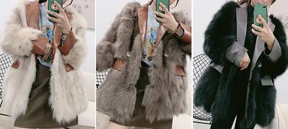 Новинка, Женское пальто, куртка из натурального меха, Женское пальто из натурального Лисьего меха, зимнее пальто из натуральной кожи