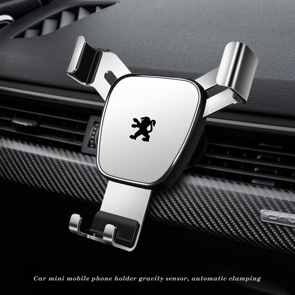 

Car Phone Holder Horizontal Vertical Screen 360 Degree Rotating Gravity Bracket For Peugeot 107 08 206 207 308 307 508 3008 2008