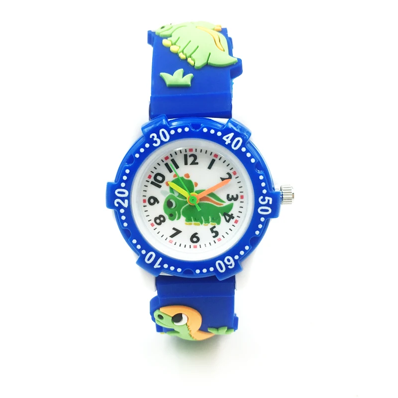 classic design 3D Jelly Silicone Kids Watches hto fashion girls watches cool boys wristwatches new cartoon clock waterproof children watches 2020 free drop shipping (3)