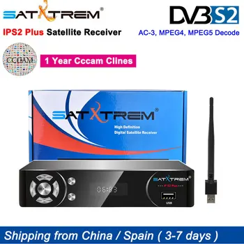 

Satxtrem IPS2 PLUS DVB S2 Satellite Receiver With USB WIFI H.264 Receptor Support IKS BissKey IPTV Cam Clines for Europe