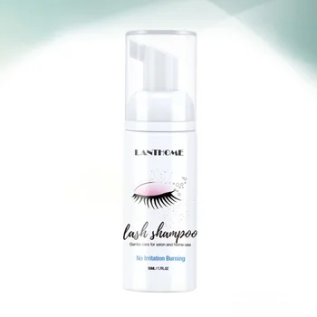 

1PC 50ml Eyelash Cleaning Fluid Safe Eyelash Shampoo Useful Eye Makeup Cleaner for Extension Home Salon
