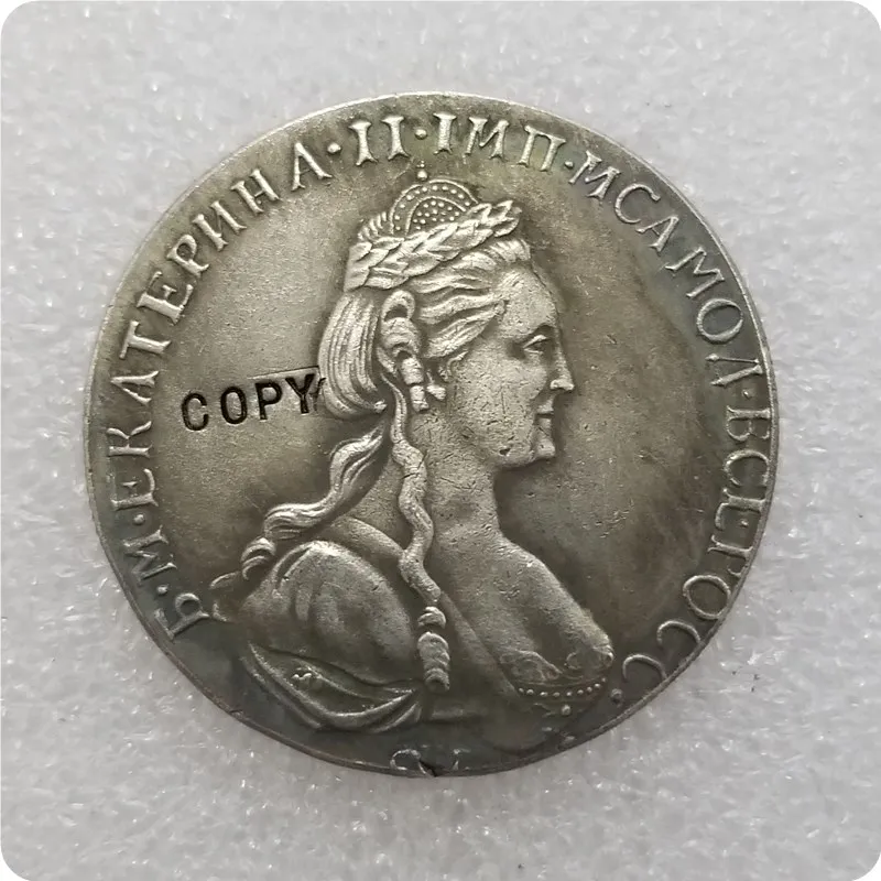 1777-1782 CIIb Россия 1 рубль копия