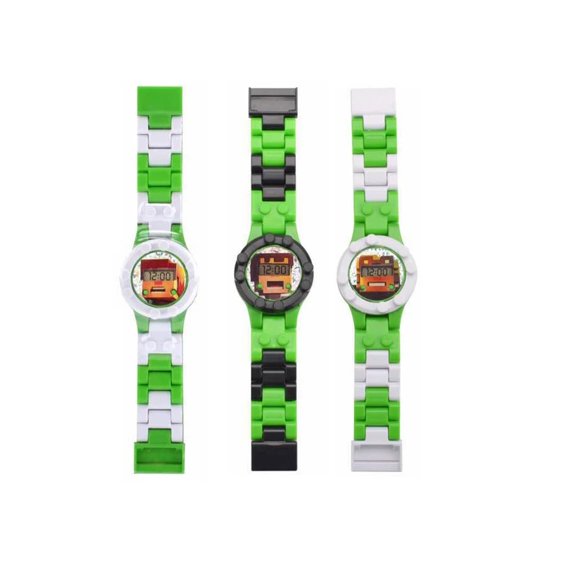 

Super Hero Watch Building Block iron man Marvel Spidermen Batmen Avengers action Figure Brick Toy Mine world Kids Children Boy