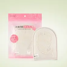 Сильная отшелушивающая губка Мочалка для тела перчатки для удаления омертвевшей кожи купальный душ Глубокая чистка гладкая кожа Восстанавливающий аксессуар