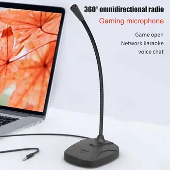 

Computer USB Microphone Condenser With Mute Button For online-chatting/singing/gaming/video conference/desktop recording