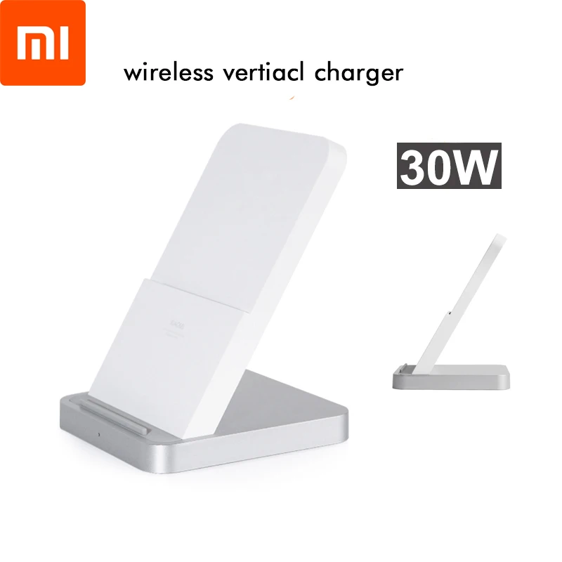 Беспроводное зарядное устройство Xiaomi с вертикальным воздушным охлаждением 30 Вт