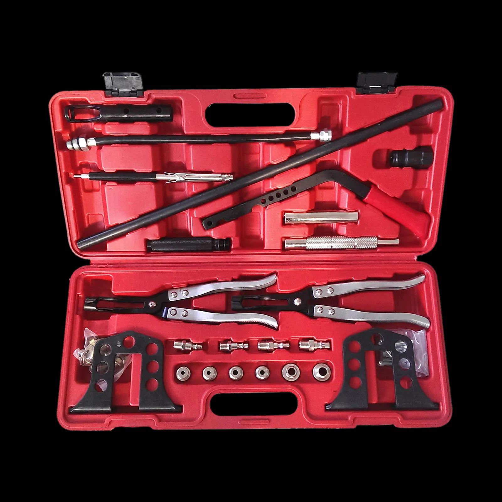 Pro Car Cylinder Head Service Tool Kit For Valve Springs Guides Bushes