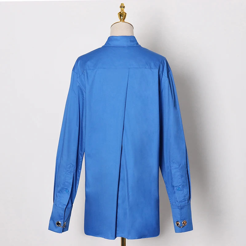 TWITWINSTYLE Minimalist Casual Shirt For Women