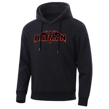 

Batman Men Hoodie Superhero Mens Sweatshirt Dark Knight Hoodies 2020 Spring Autumn Keep Warm Sweatshirts Leisure Fashion Hooded