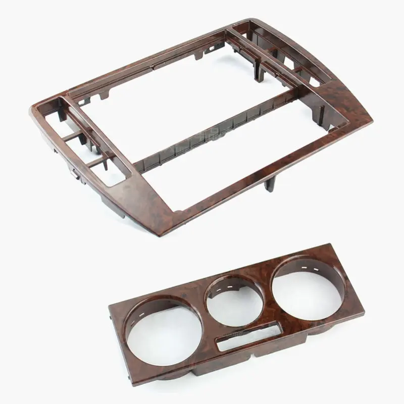 

For Passat B5 2000-2005 Center control panel trim frame Dashboard CD box Cassette recorder frame Air conditioning switch panel