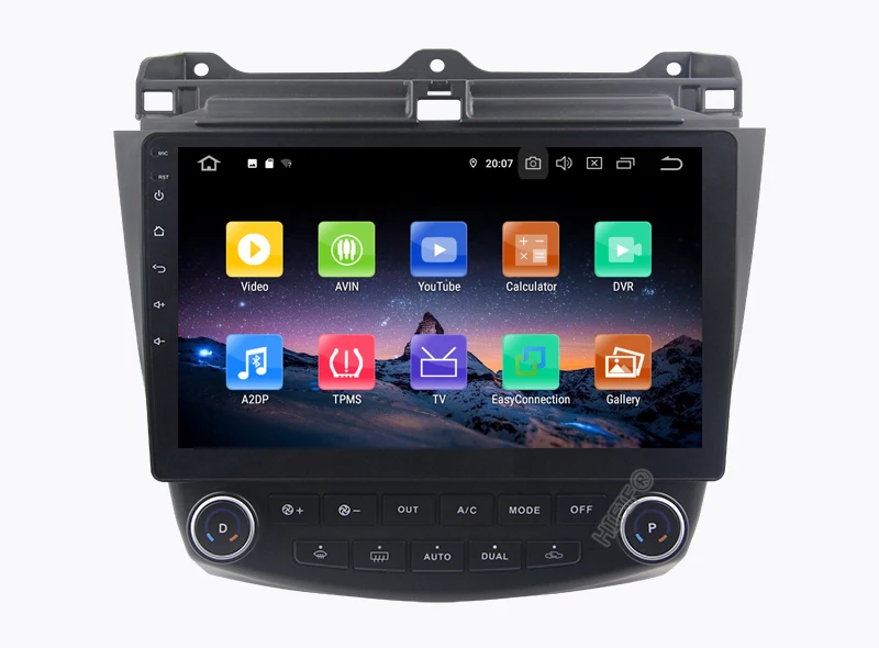 Best Android 9.0 Headunit Car Stereo Sat Navi For honda Accord 7 2003-2007 accord7 GPS Navi Radio Bluetooth Steering Wheel Control 5
