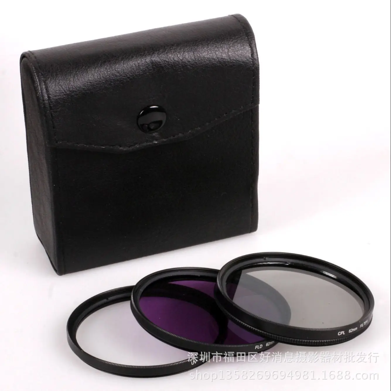 

Single-lens Reflex Camera Filter Sets UV Lens Protection Lens Cpl Polarized Lens FLD Fluorescent Mirror 3 PCs lv jing bao Three-