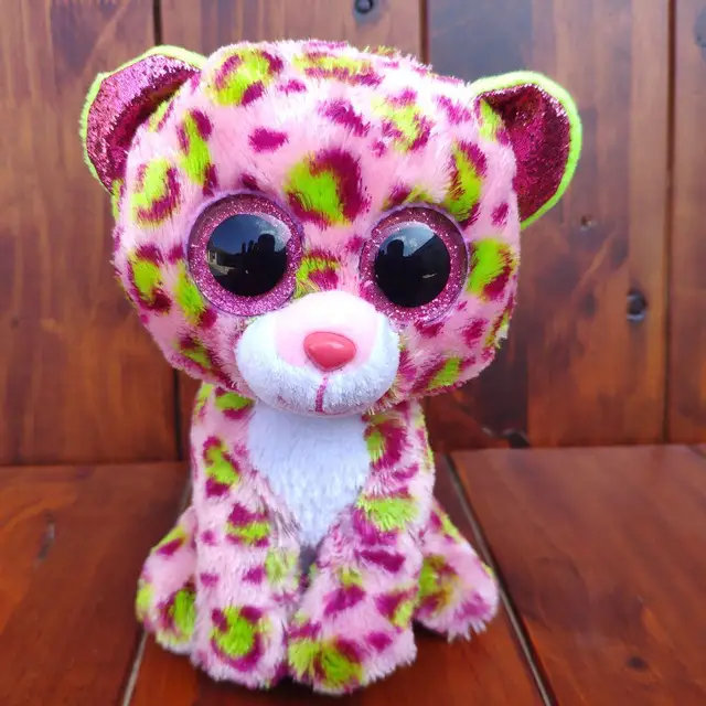 Ty Beanie Boos Big Eyes Unicorn Fox Cat Penguin Poodle Owl Plush Stuffed Animal Super Soft Bedside Toys Doll Gift For Kids 15CM 15cm