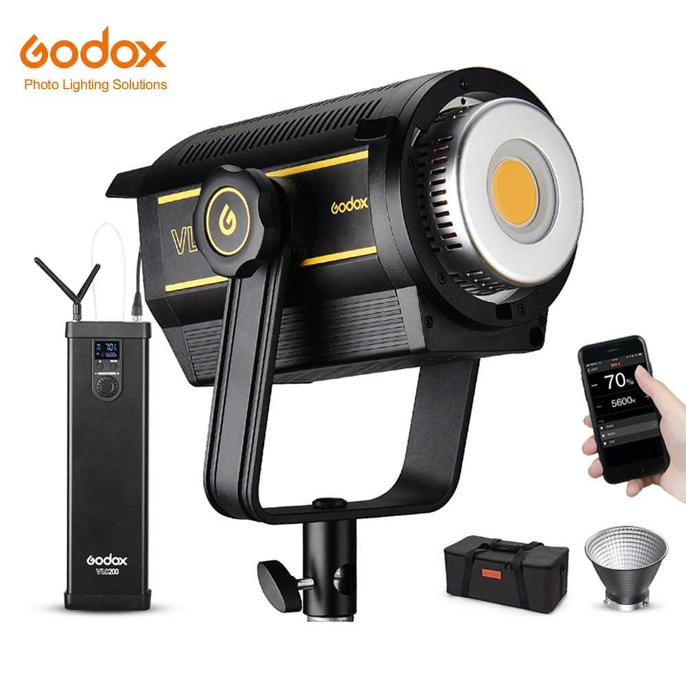 Осветитель Godox VL200 VL-200 студисветильник ный светильник с постоянным выходом и