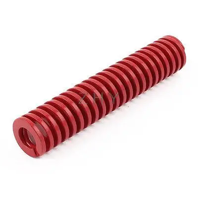 

Red Medium Load Press Flat Coil Compression Die Spring 25mm x 12.5mm x 125mm