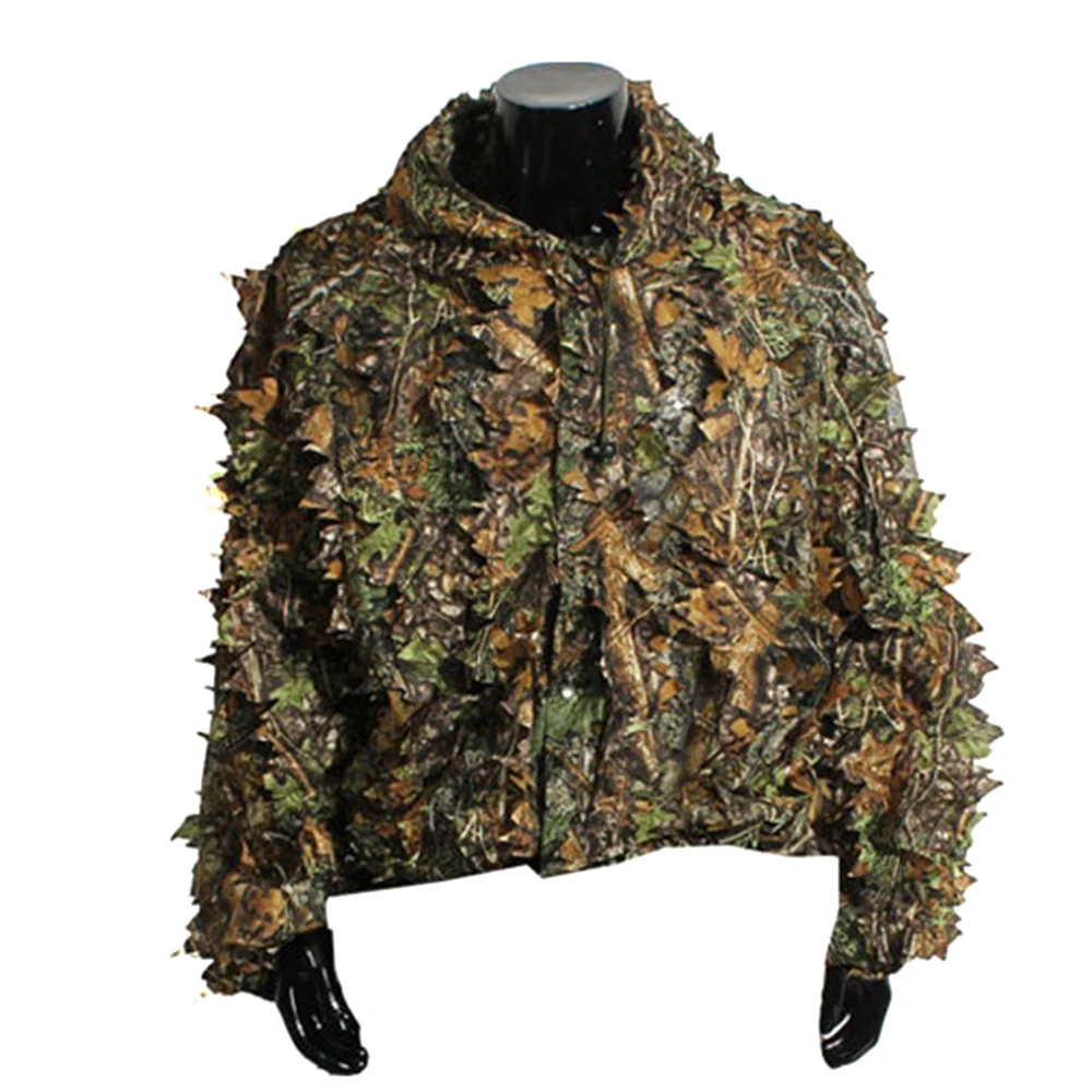 Hunting Deer Stalking Leaf 3D Father'S Day Gift Camouflage Clothing Game CS Season Ghillie Shooter Leafy Uniform Code
