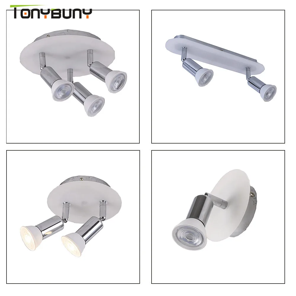 2/3 рулевые головки потолочные светодиодные подвесные светильники для столовой кухни комнаты потолочные светильники магазин витрина магазина регулируемые потолочные точечные светильники