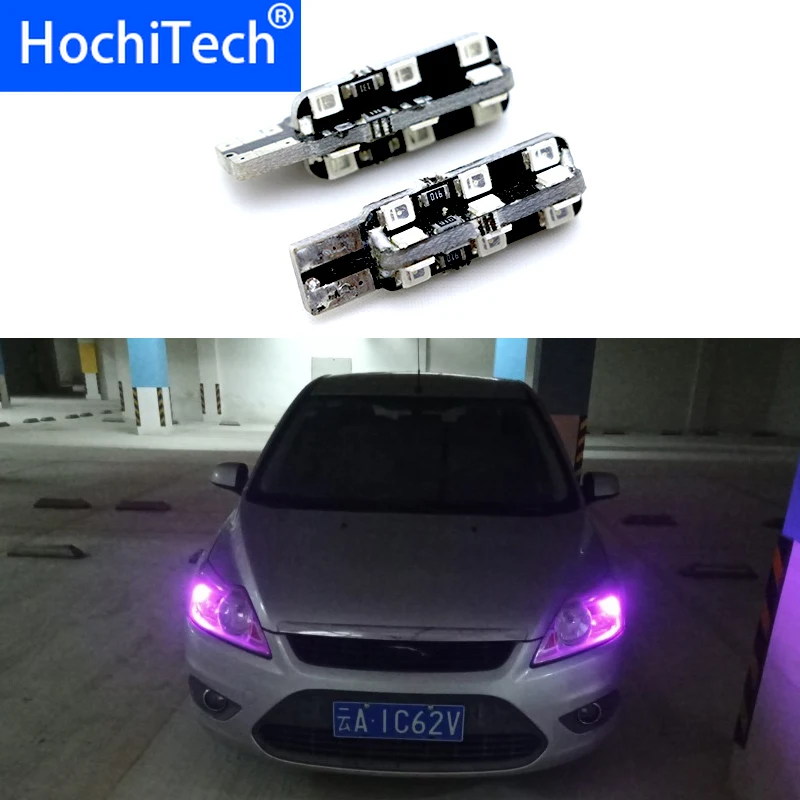 

1pc T10 Canbus Led Car Light W5W 194 168 no Error Bulbs Clearance Lights For Peugeot 107 206 207 2008 301 307 308 407 508 607