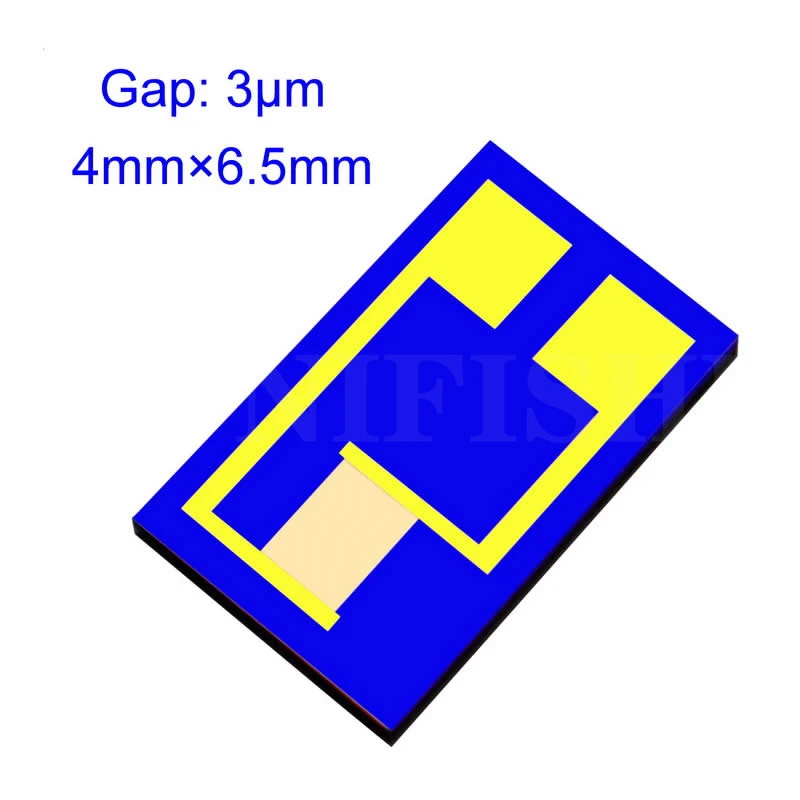 

3μm silicon-based interdigital electrode capacitance array MEMS gas bioelectrochemical sensor photoelectric detection