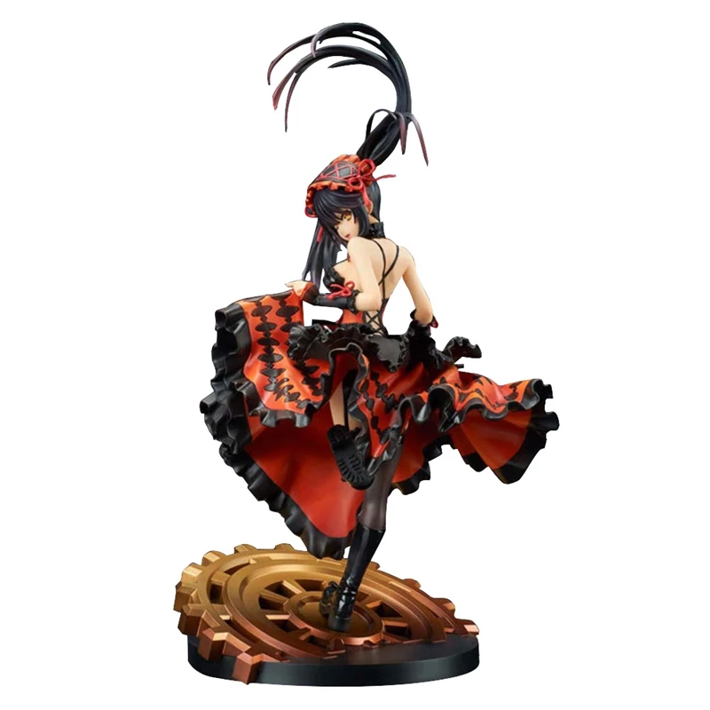Сексуальная японская аниме Дата Живая фигурка кошмар Tokisaki Kurumi 28 см Модель Коллекция детский подарок фигурка кукла