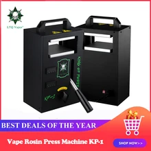 LTQ Паровая гидравлическая канифоль пресс машина устройство KP-1 Vape воск КБР Инструмент для извлечения масла контроль температуры 4 тонн давление регулируется