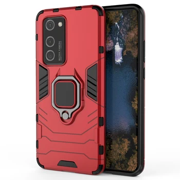 

100pcs Magnet Suction Armor Hard Case Kickstand Cover Shock Holder Stand For Huawei P40 Pro P30 Lite Mate 30 20 X Nova 7 Y7P
