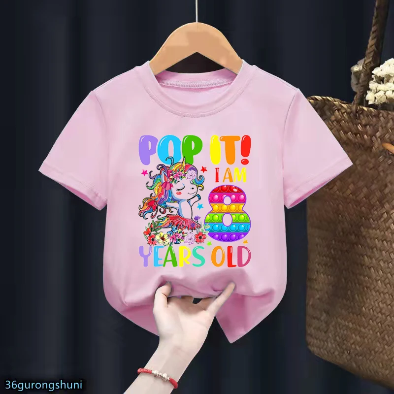 Футболка для девочек с графическим принтом «балетный Единорог»