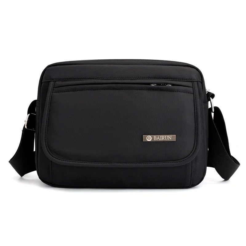 

Casual Men's Bag Simple Cross Canvas Square Sling Bag Fashion Single-shoulder Bag Light Strong BOY'S Shoulder Bag