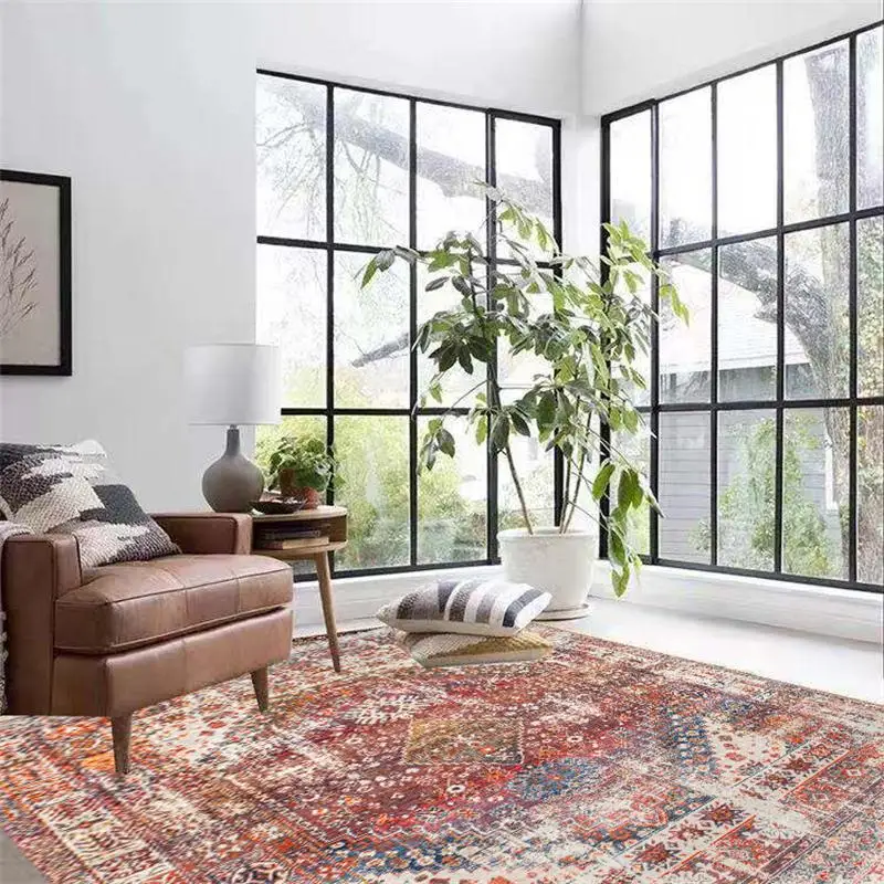American Retro Carpet Livingroom Moroccan Style Bedroom Carpet Home Sofa Rug Classic Coffee Table Floor Mat Bar Rugs And Carpets American Retro Carpet Livingroom Moroccan Style Bedroom Carpet Home Sofa Rug Classic Coffee Table Floor Mat Bar Rugs And Carpets