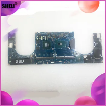 

FOR High quality for XPS 15 9560 Laptop Motherboard LA-E331P 0YH90J CN-0YH90J with i7-7700HQ CPU GTX1050 4GB GPU 100% Tested