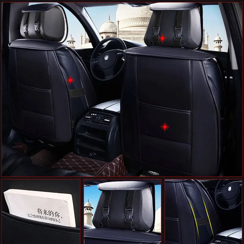  Car Seat Cover Auto Seats Covers for audi a3 8l 8p 8v sportback sedan berline a4 b5 b6 b7 avant b8 