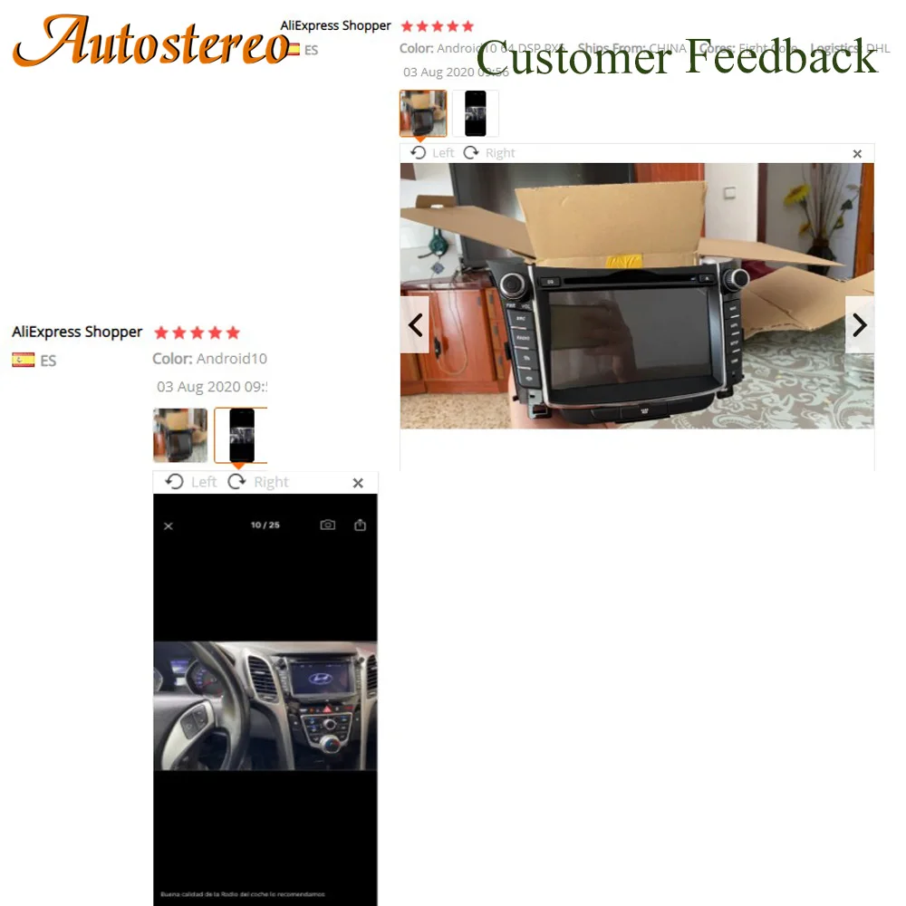 Carplay Android10 Car DVD player GPS Navigation Head unit For Hyundai I30 Elantra GT 2012+ Multimedia player radio tape recorder