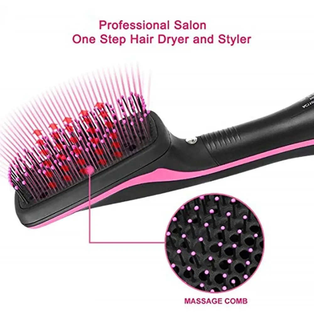 Hair Dryer Brush One Step Hair Blower Brush Electric Hot Air Brush Travel Blow Dryer Comb Professional Hairdryer Hairbrush 3