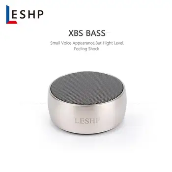 

LESHP Metal Mini Bluetooth Speaker Potable Wireless Loudspeakerr with Super Bass Stereo Sound Speaker