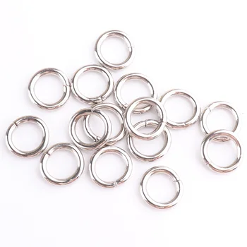 

Jump Split Rings 6mm(1/4inch) Silver For DIY Jewelry Making Finding Accessories Parts Jewelry Ornament Opening Connection ring