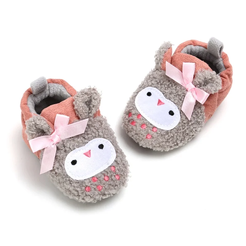

Autumn Kids Newborn Baby Girls Boys Cartoon First Walker Infant Kids Breathable Anti-slip Floor Cute Cartoon Toddler Shoes 0-18M