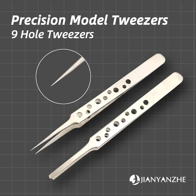 Mecha military model Stainless steel Model tweezers Precision tweezers