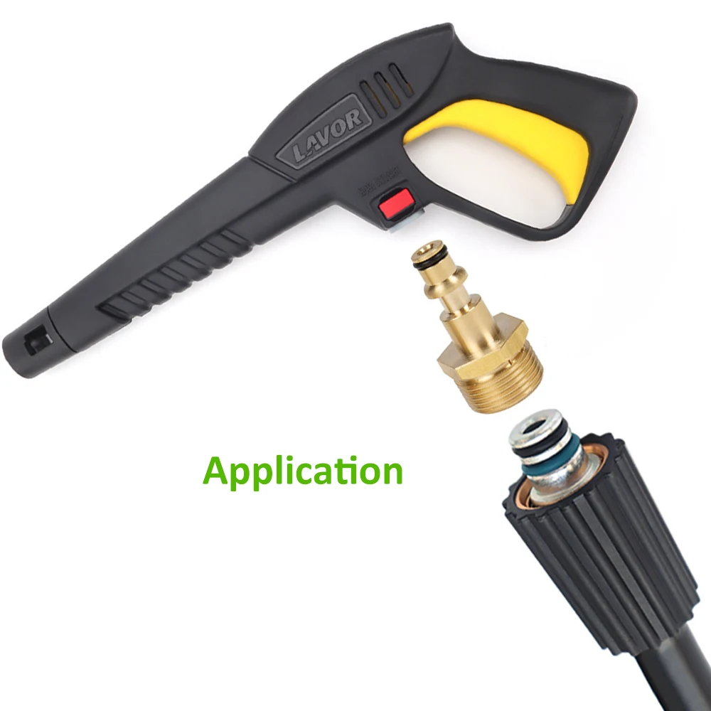 High Pressure Car Washer Hose Connector Converter M22 Thread for AR Patriot Daewoo Lavor Black Decker Bosch Bort pressure washer 5