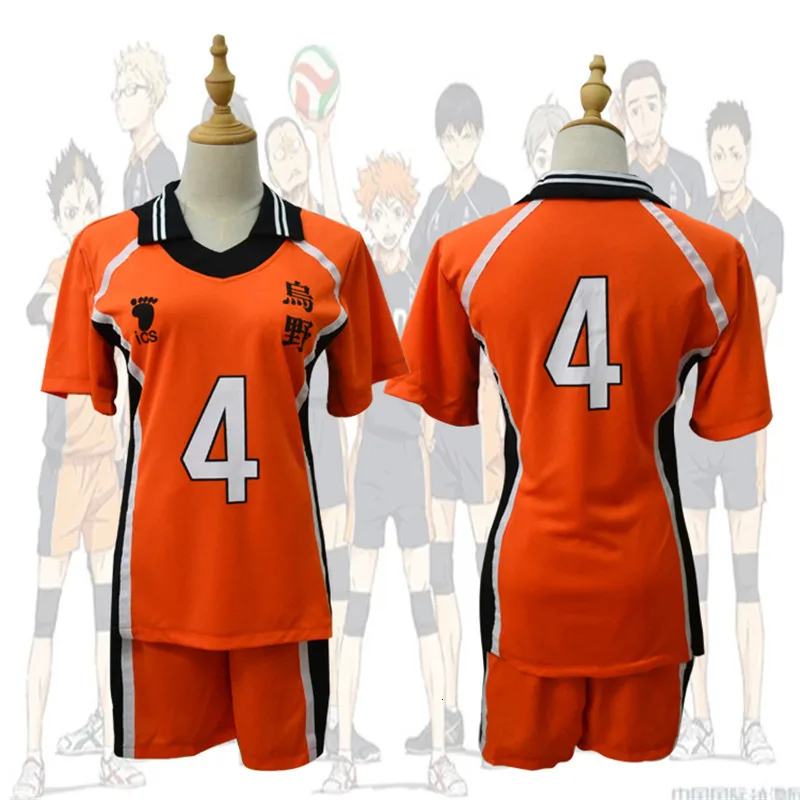 asand amthe picture 9 видов стилей Haikyuu Cosplay Костюм Karasuno средней школы волейбольный клуб Хината Shyouyou спортивная одежда майки форма - Цвет: asand amthe picture