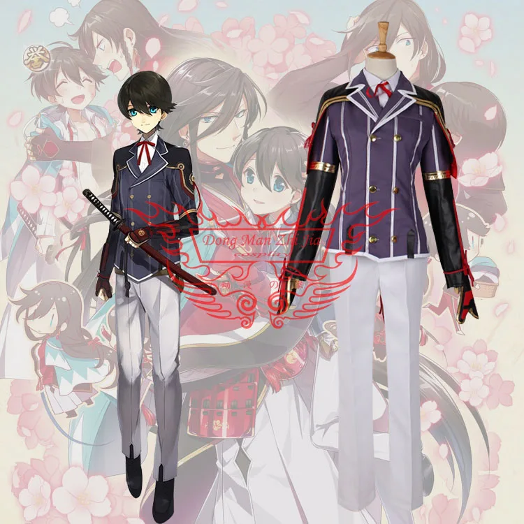 

Horikawa Kunihiro Косплей Touken Ranbu Horikawa Kunihiro Хэллоуин Рождественский костюм косплей костюм на заказ полный комплект