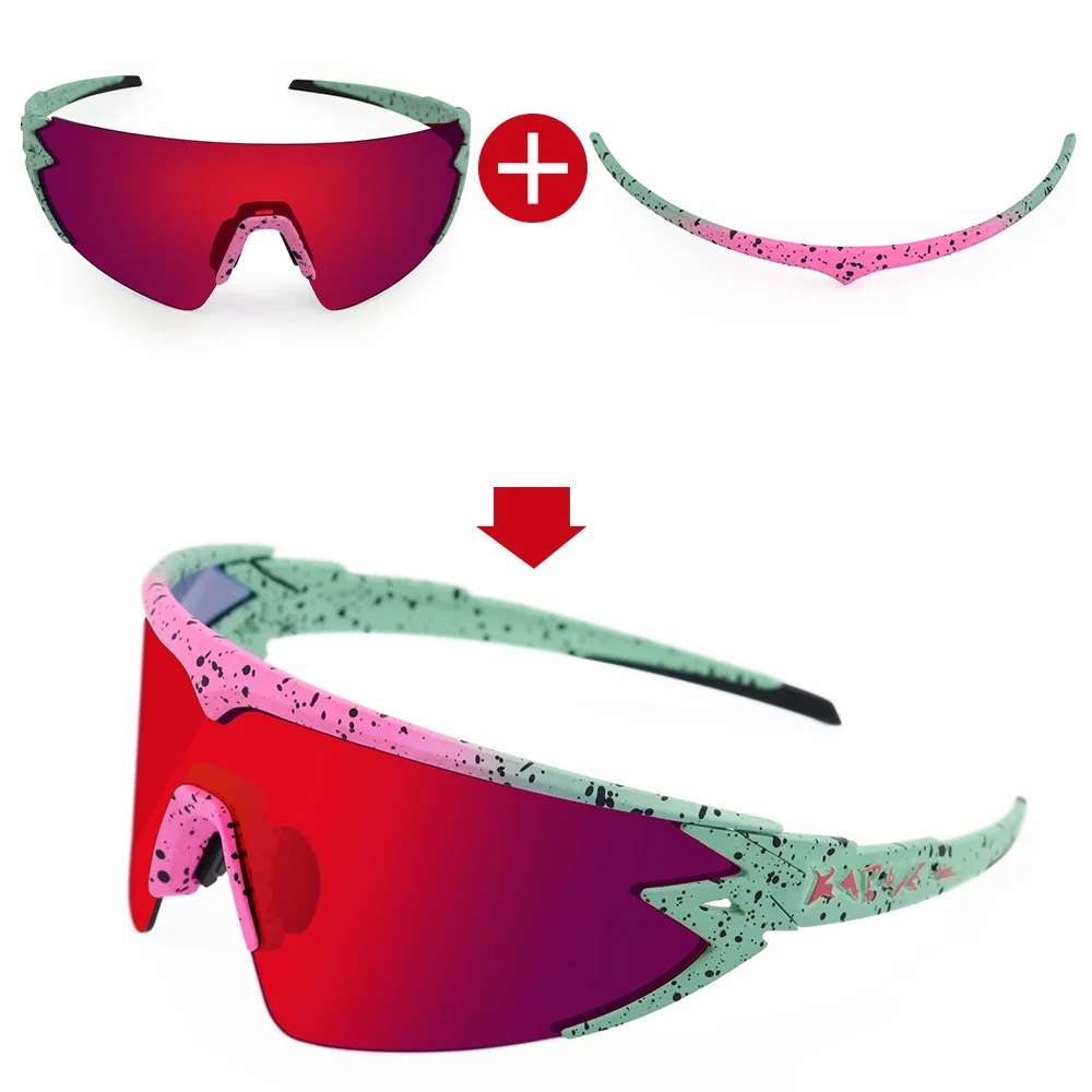 Red Goggles Polarized Cycling Sunglasses Men women Sport Road Mtb Mountain Bike Photochromic Glasses Eyewear Sun oculos ciclismo