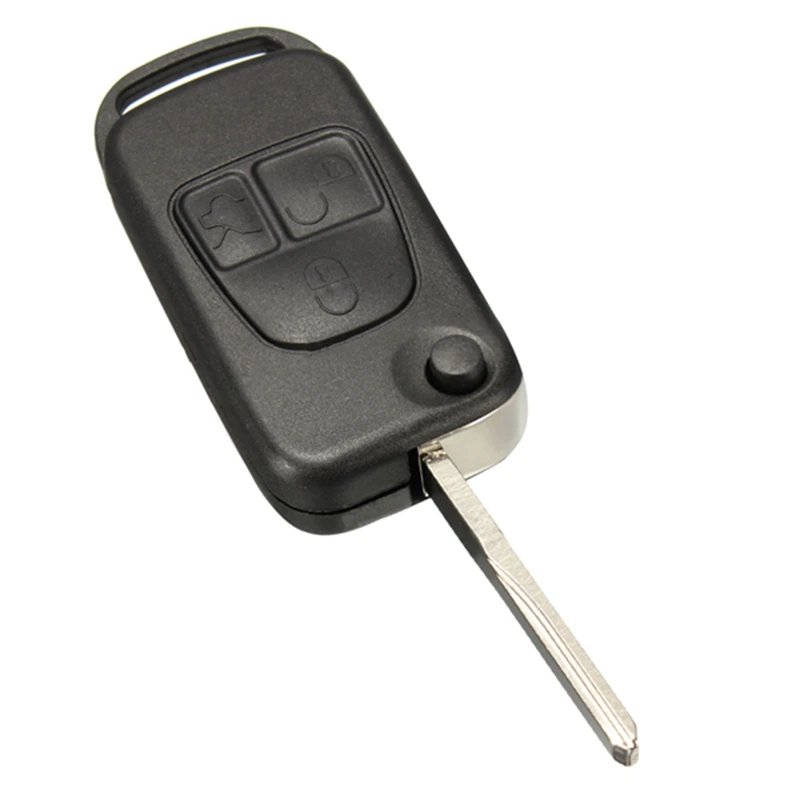 3 кнопки дистанционного ключа оболочки чехол для Mercedes Benz ML C CL S SL SEL класса