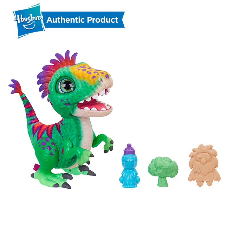 Hasbro furReal munchin 'Rex hungry dino смешные детские динозавры полные сюрпризов пушистые