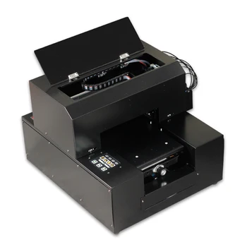 

SHBK Automatic A4 UV Printer Bottle printer print white color at one time phone case a4 uv printer for Cylinder printing machin