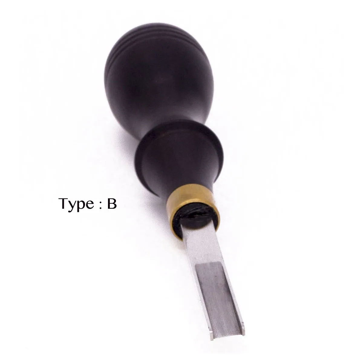 Type B 4mm Baver ручной работы Профессиональные Кожаные ремесло французский стиль Edger Skiving Bevelers edge narra деревянные ручки инструменты - Цвет: Type B 4mm